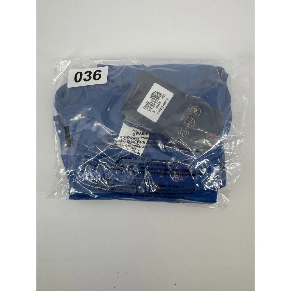 Cherokee Workwear Royal Blue Long Sleeve Scrub Undershirt Top 4881 Small NWT - Picture 7 of 7